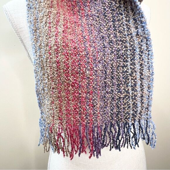 NWT Mucros Weavers Skellig Scarf Made In Ireland Merino Wool Blend - Picture 5 of 8